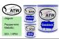 Preview: Jaguar, Peppermint Metallic, 831 / HFM: 1L Lackdose + 1L Klarlack + 500ml Härter - Set, von ATW Autoteile West.